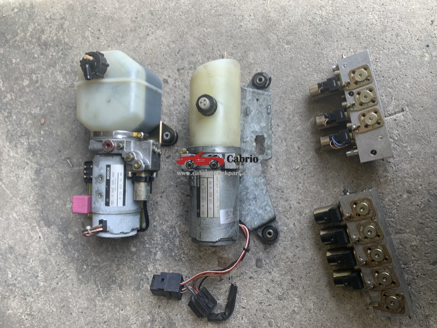 MERCEDES SL CABRİO R129 UYUMLU TENTE POMPASI ORJİNAL ÇIKMA TEMİZ 