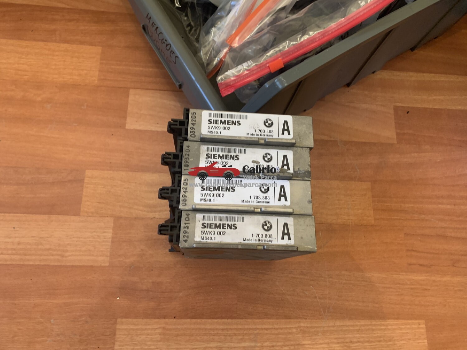 BMW E34 520 E36 320i 1703808 1744709 1738600 1703982 MOTOR BEYNİ MOTORA UYUMLU SİEMENS ORJİNAL ÇIKMA