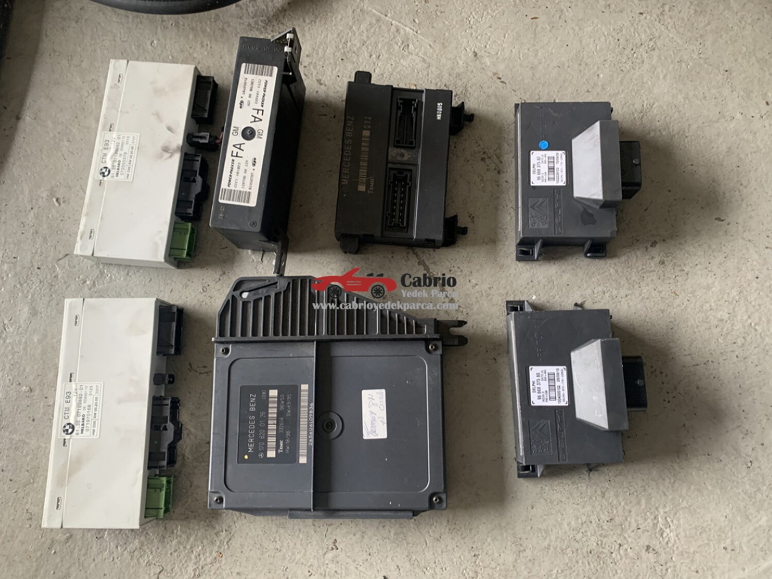 HER MARKA MODEL TENTE BEYİNLERİ PORSCHE OPEL MERCEDES AUDİ PEUGEOT BMW RENAULT UYUMLU ORJİNAL TENTE BEYNİ ÇIKMA TEMİZ ORJİNAL