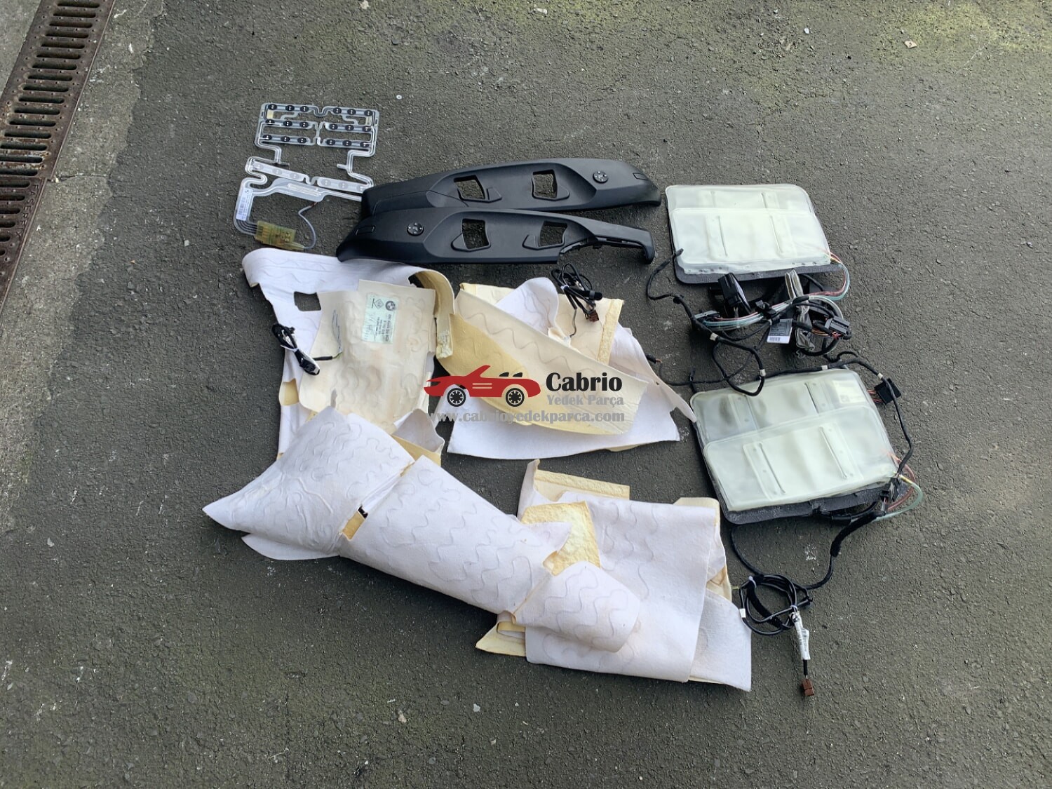 BMW E90 E92 E93 E87 E88 E82 UYUMLU ORJİNAL BEL ŞİŞİRME ÇIKMA TEMİZ BEYNİ TESİSATIYLA DÜĞMESİYLE BERABER AL TAK ŞEKLİNDE 