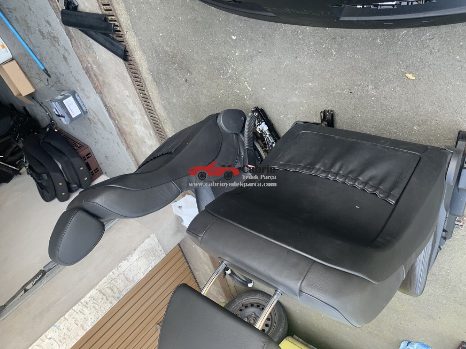 BMW E60 UYUMLU SİYAH DERİ RECARO TAM ELEKTRİKLİ MEMORY ISITMALI MODELİ RECARO SAĞ SOL KOLTUK ORJİNAL