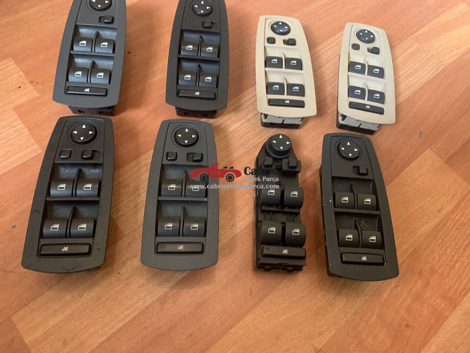 BMW X3 E83 UYUMLU CAM KONTROL DÜĞMESİ AYNA KATLAMASIZ ORJİNAL ÇIKMA 