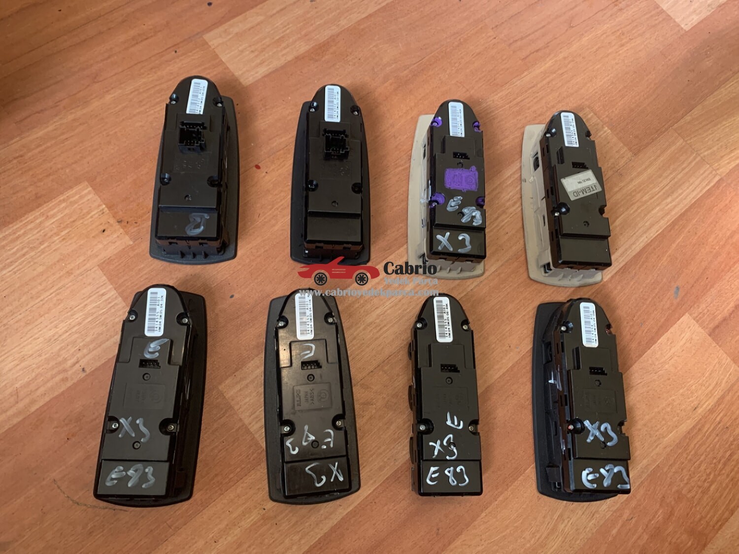 BMW E83 UYUMLU CAM KONTROL DÜĞMESİ AYNA KATLAMALI ORJİNAL ÇIKMA 