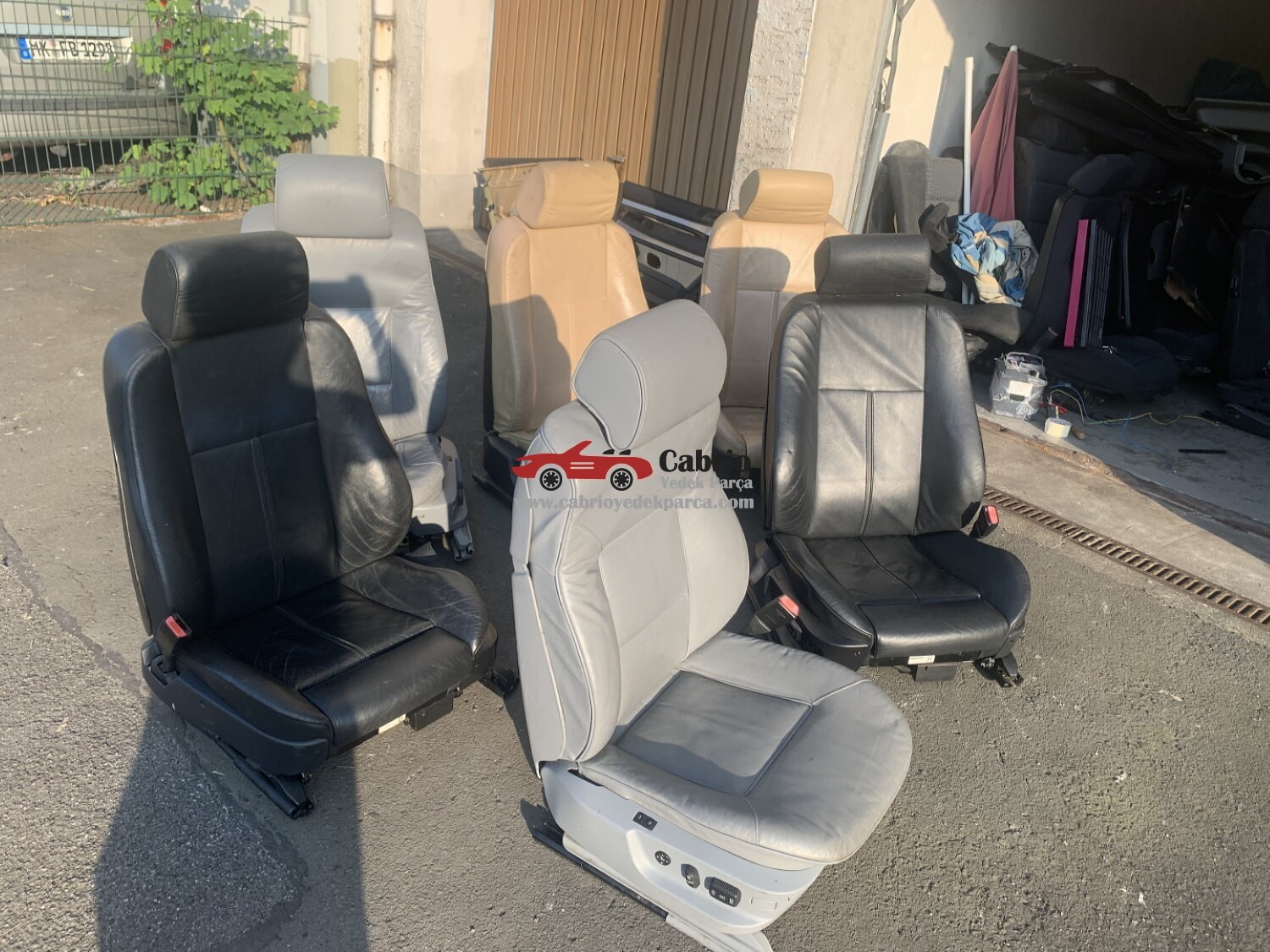 BMW E39 UYUMLU ORJİNAL ELEKTRİKLİ BEJ SAĞ SOL KOLTUK