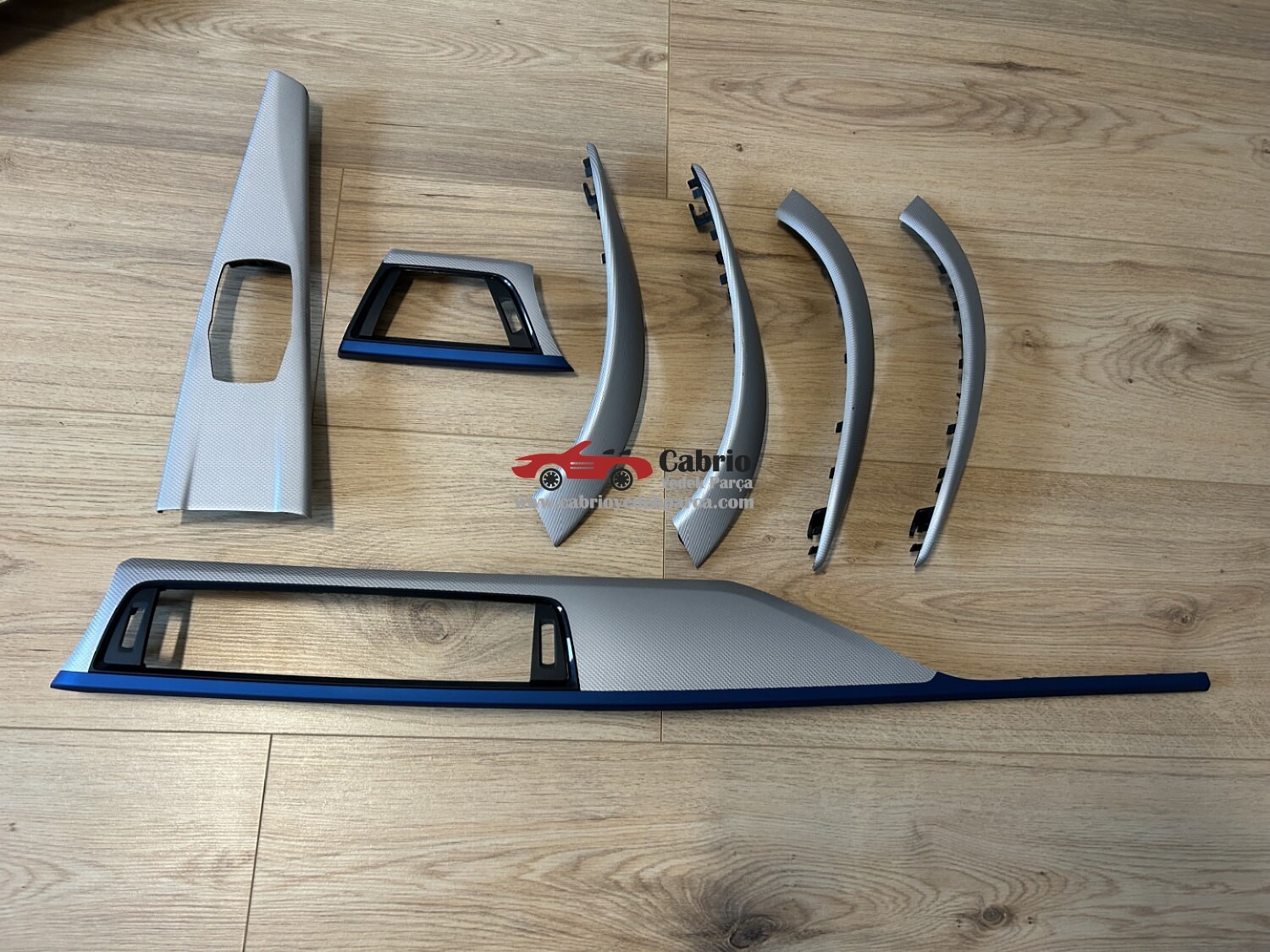 BMW F30 F32 F33 F36 F34 UYUMLU MAVİ ÇİZGİLİ CARBON TRİM SETİ ORJİNAL ÇIKMA YAN SANAYİ YAPMA ÇÖPLERLE KARIŞTIRMAYIN