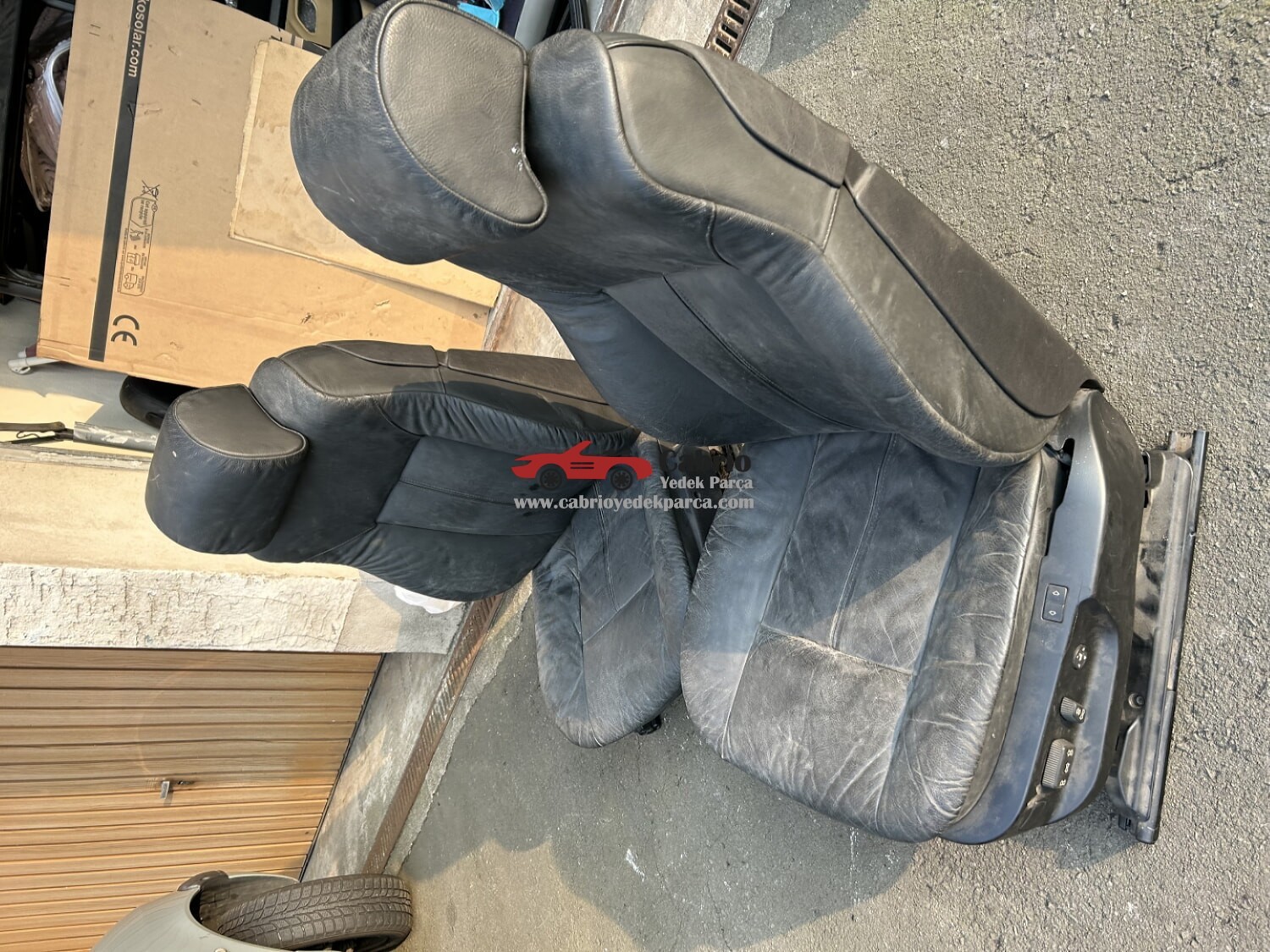 BMW E39 E38 UYUMLU ORJİNAL ELEKTRİKLİ SİYAH RENGİNGE BEL KIRMALI BEL ŞİŞİRMELİ MODELİ SAĞ SOL KOLTUK TEMİZ 