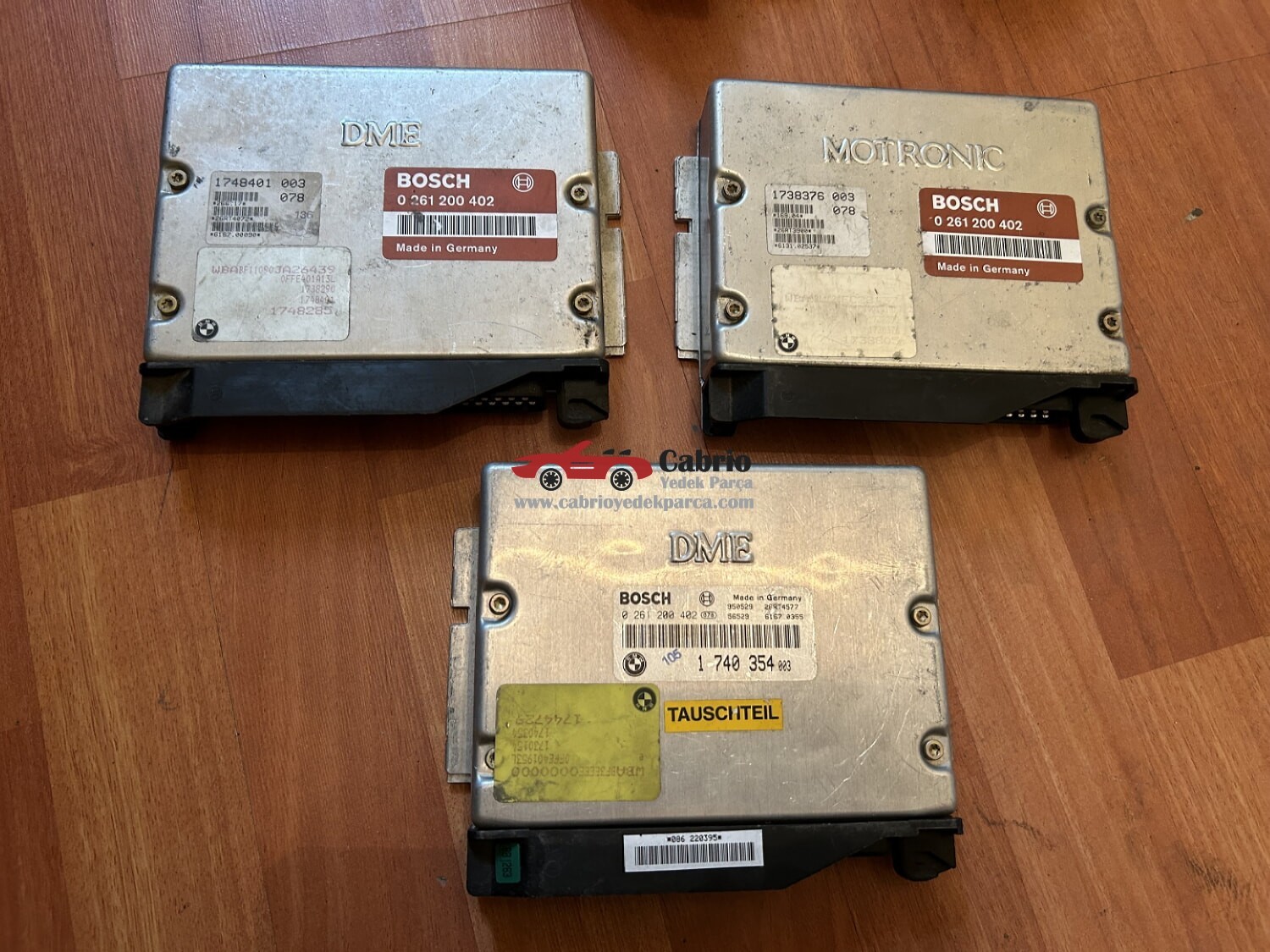 BMW MOTOR BEYNİ E34 525 E36 325 M50 B25 MOTORA UYUMLU BOSCH 0261200402 ORJİNAL ÇIKMA