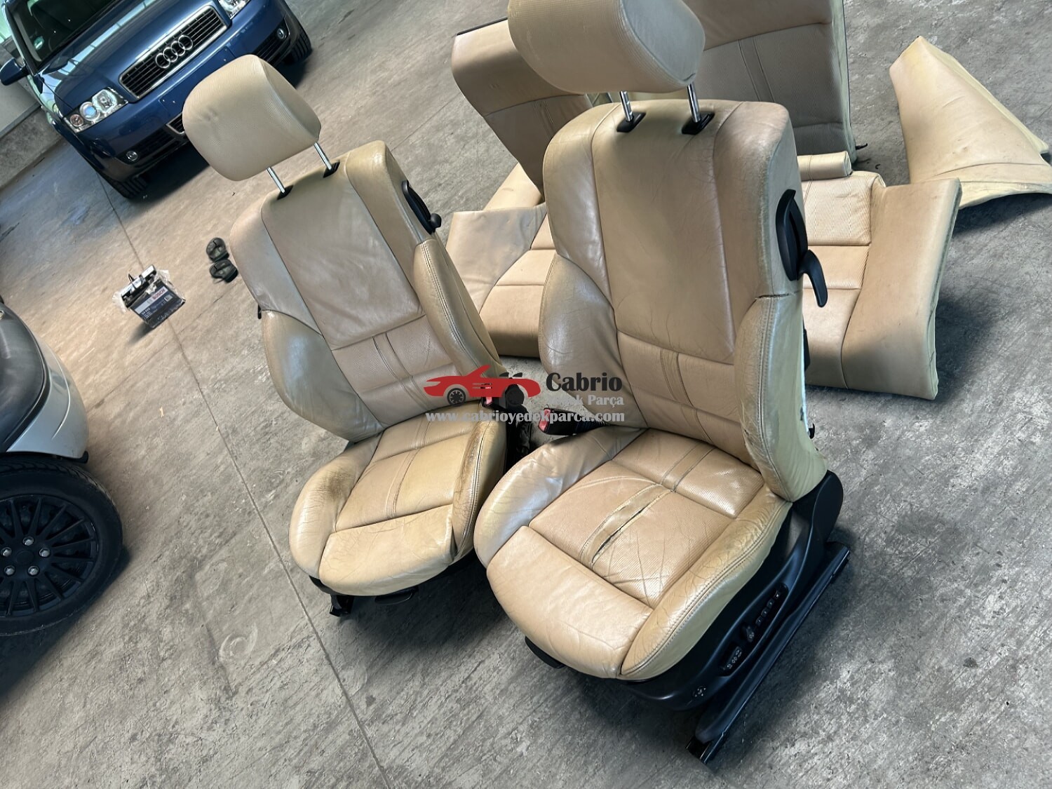 BMW E46 COUPE UYUMLU ISITMALI ELEKTRİKLİ MEMORY HAFIZALI BEL ŞİŞİRMELİ RECARO BEJ DERİ SAĞ SOL ORJİNAL KOLTUK ORJİNAL ALMANYA SAĞDA MEMORY HAFIZALI OLAN İNGLİZLERLE KARŞILAŞTIRMAYIN