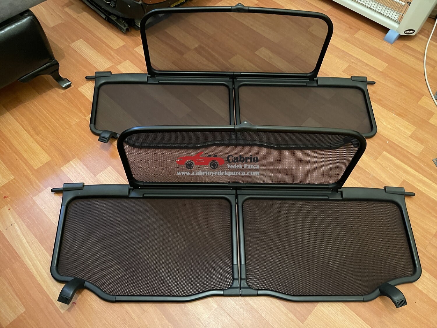 RENAULT MEGAN 2 CC CABRİO UYUMLU ORJİNAL SİNEKLİK RÜZGARLIK ÇANTASIYLA BİRLİKTE ÇIKMA TEMİZ