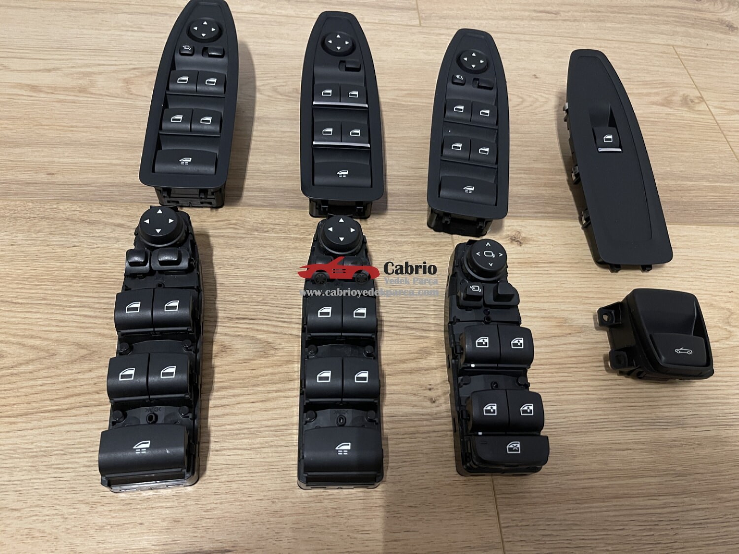 BMW 4 KASA CABRİO F33 M4 CABRİO F83 2 KASA CABRİO F23 UYUMLU CAM KONTROL DÜĞMESİ AYNA KATLAMASIZ ORJİNAL ÇIKMA TEMİZ