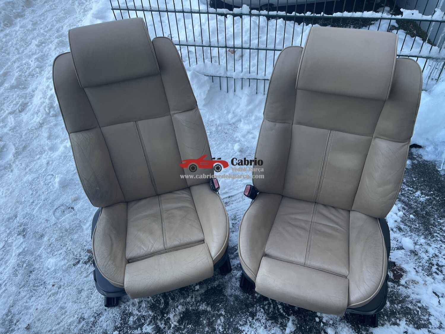 BMW 5 KASA 7 KASA E39 E38 UYUMLU ORJİNAL ELEKTRİKLİ ISITMALI BEJ RENGİNGE KONTUR RECARO BEL ŞİŞİRMELİ MODELİ SAĞ SOL KOLTUK TEMİZ