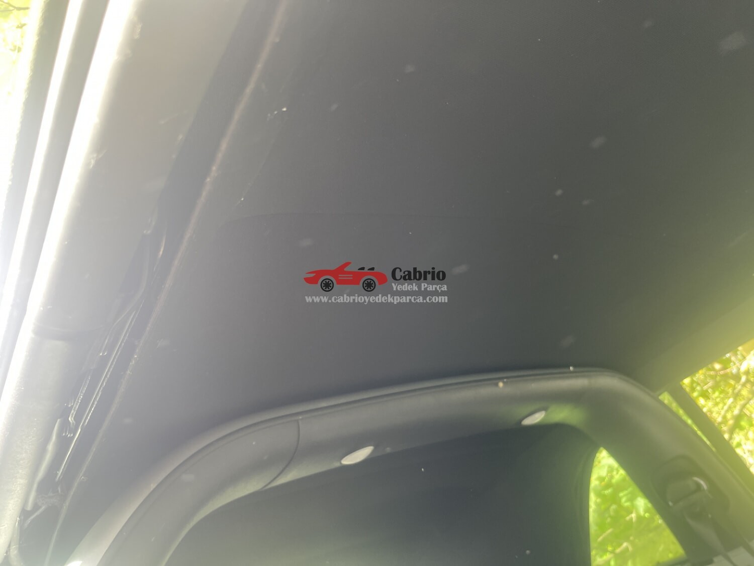 CHRYSLER CABRİO PT CRUİSER UYUMLU ORJİNAL TENTE ÇIKMA TEMİZ ORJİNAL CAMI ÜZERİNDE 