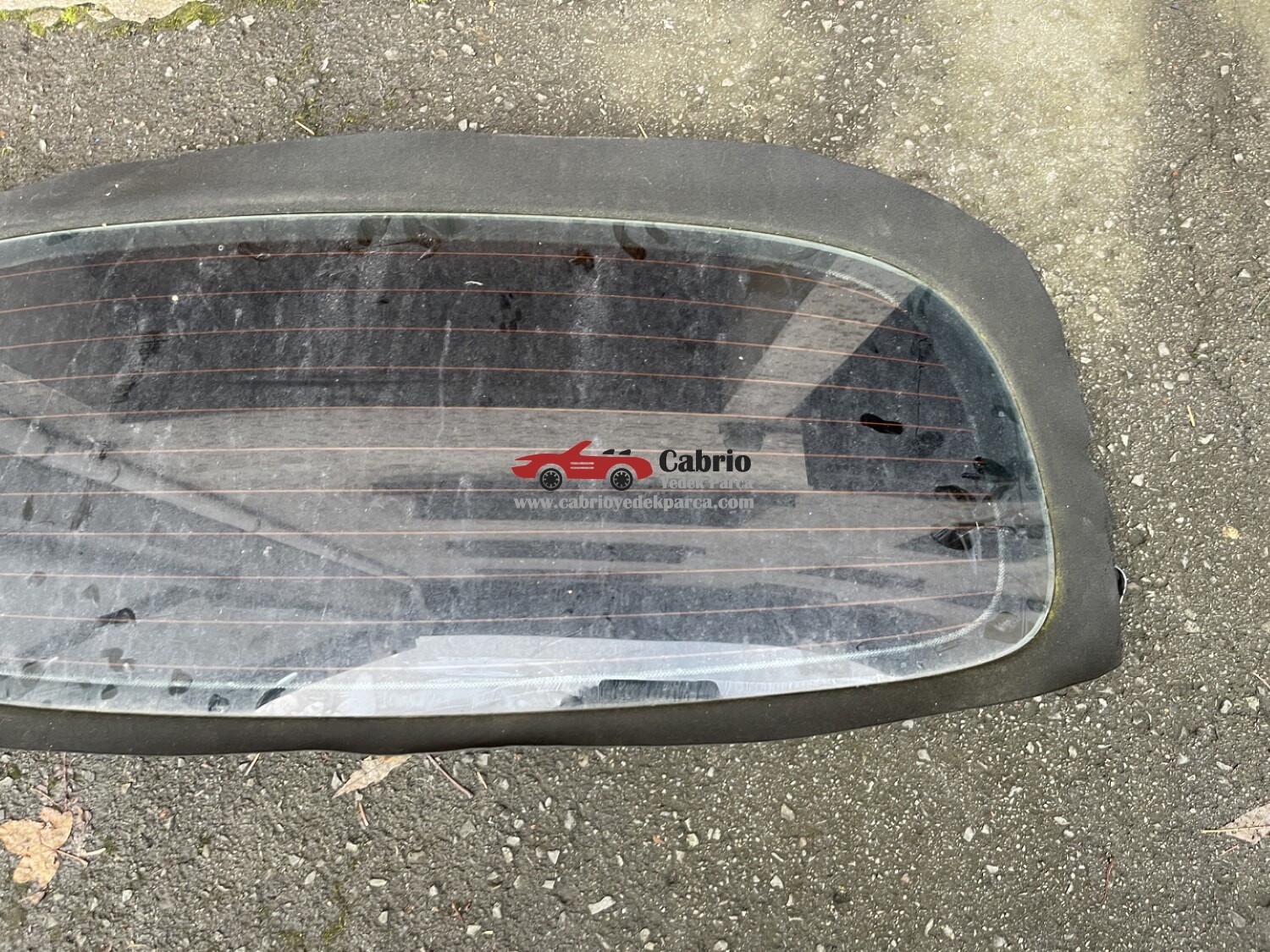 CHRYSLER CABRİO PT CRUİSER UYUMLU ORJİNAL TENTE CAM ÇIKMA TEMİZ ORJİNAL