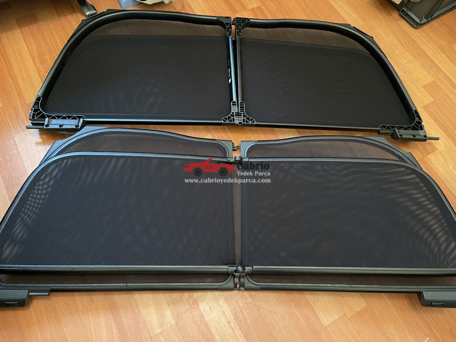 AUDİ A4 CABRİO B6 B7 KASA UYUMLU SİNEKLİK RÜZGARLIK ORJİNAL ÇANTALI TEMİZ 