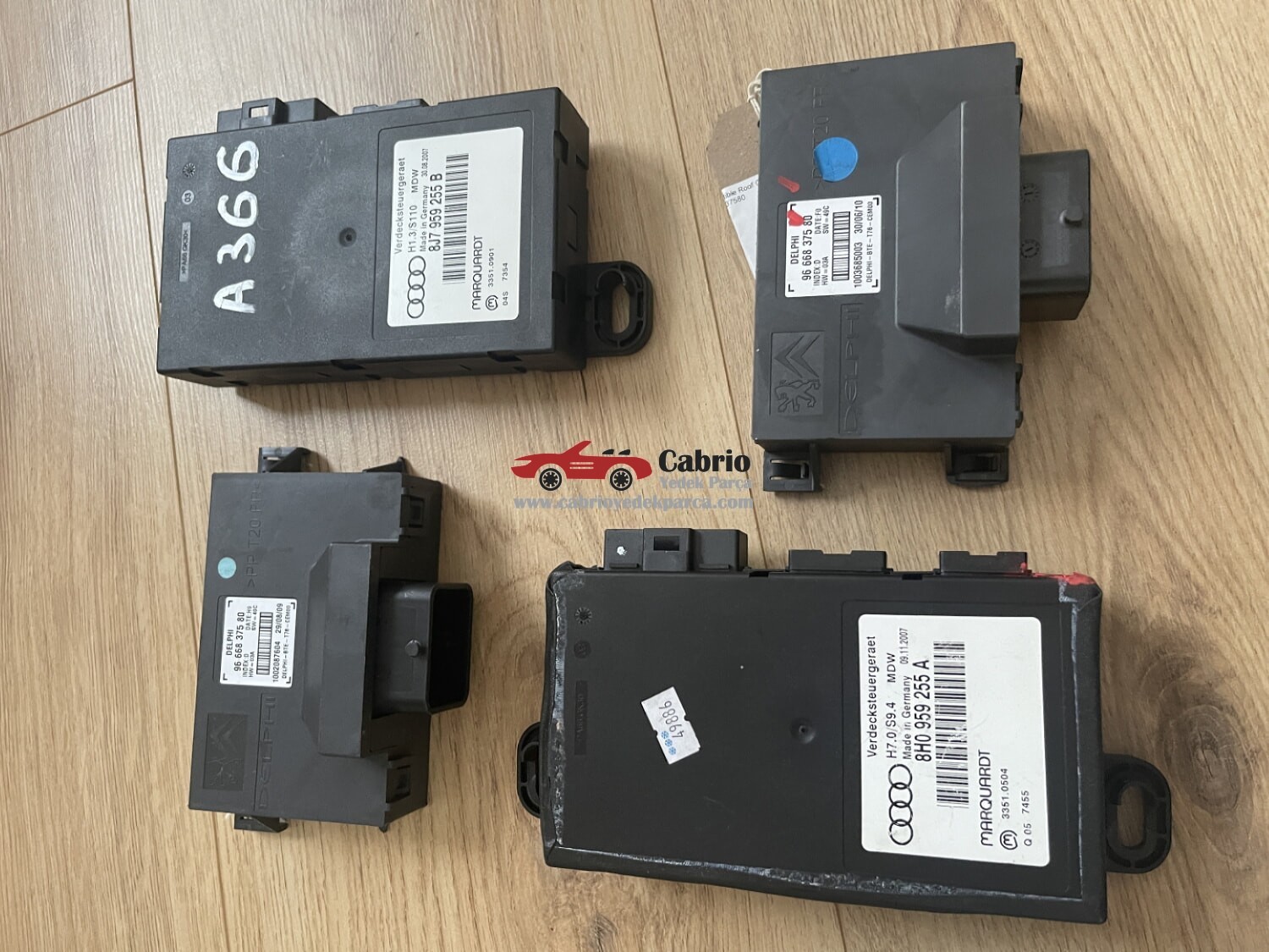 AUDİ CABRİO TT 8J YENİ KASA UYUMLU TENTE BEYNİ ORJİNAL ÇIKMA TEMİZ 8J7959255B 