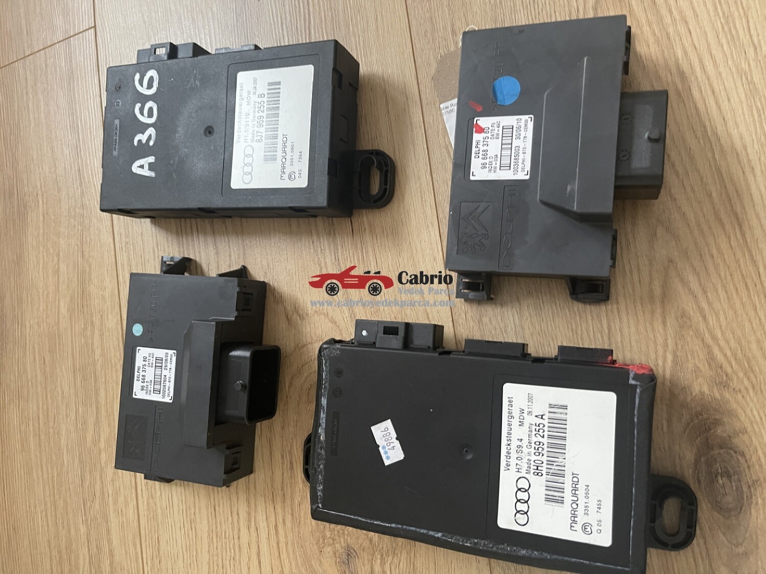 AUDİ A4 B6 8H CABRİO 8H0959255A UYUMLU TENTE BEYNİ ORJİNAL ÇIKMA 