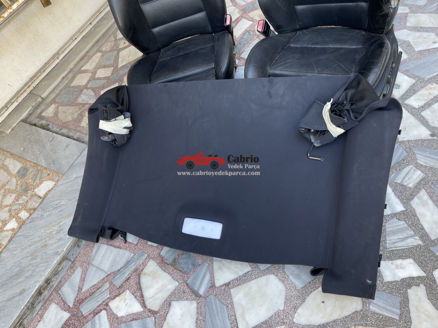 BMW F33 4 CABRİO F83 M4 CABRİO UYUMLU HARDTOP İÇ DÖŞEME ORJİNAL TEMİZ ÇIKMA SAĞ SOL PLASTİKLER SAĞLAM 