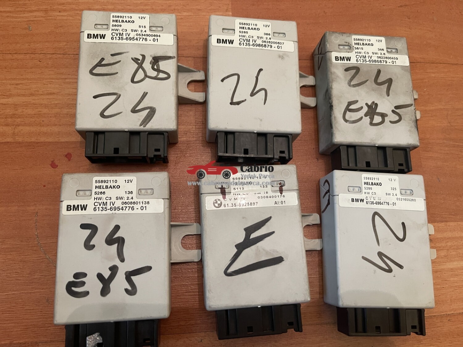 BMW Z4 E85 CABRİO UYUMLU 6954776 TENTE BEYNİ ORJİNAL ÇIKMA TEMİZ