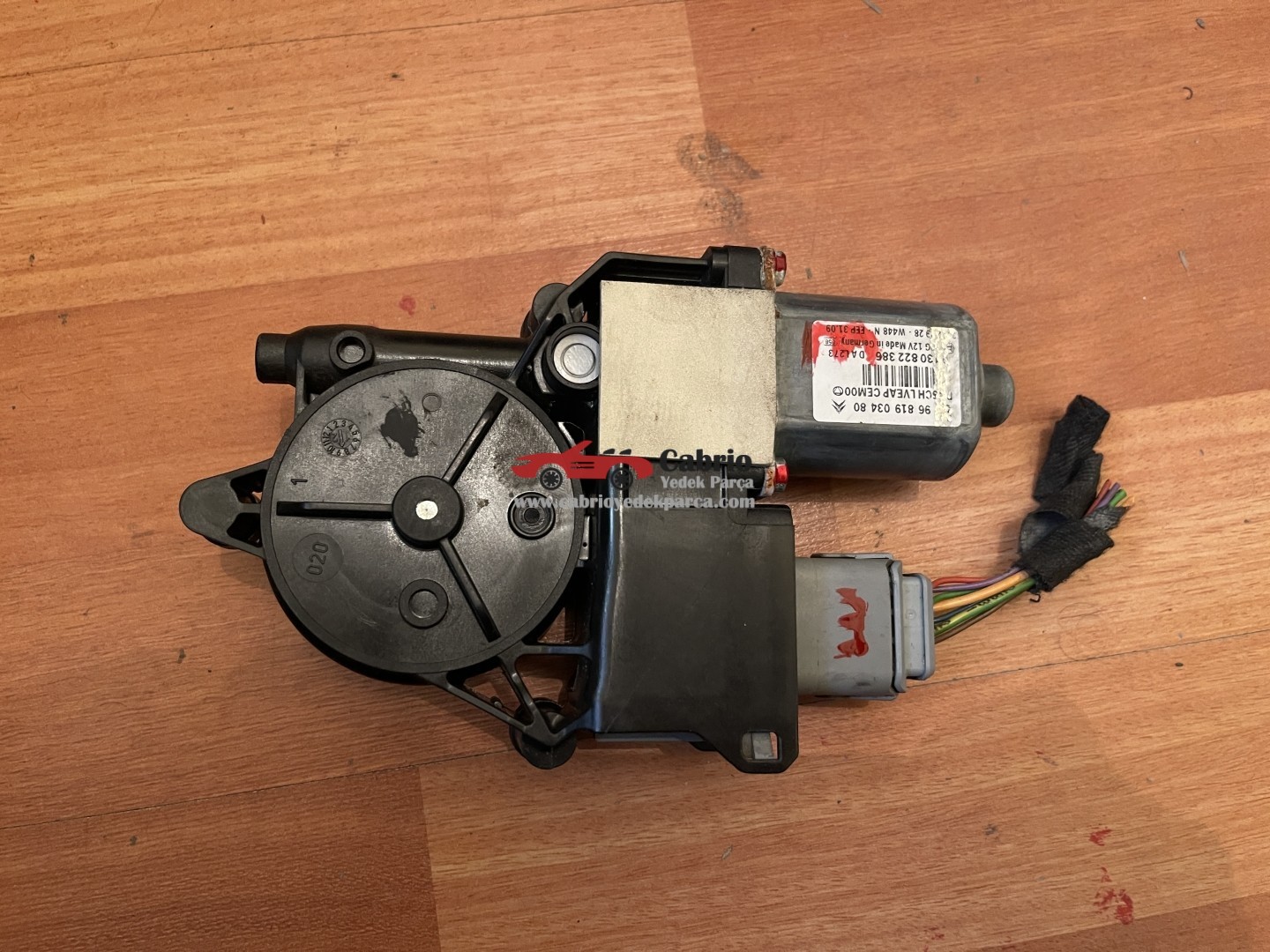 PEUGEOT 308 CC CABRİO UYUMLU CAM MOTORU CAM KRİKOSU ORJİNAL ÇIKMA TEMİZ