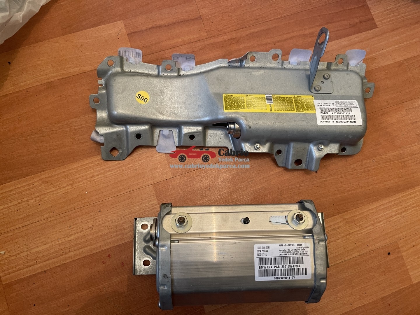 BMW YOLCU AİRBAG DİZ AİRBAG E90 E91 E93 E92 E87 E88 E82 UYUMLU ORJINAL