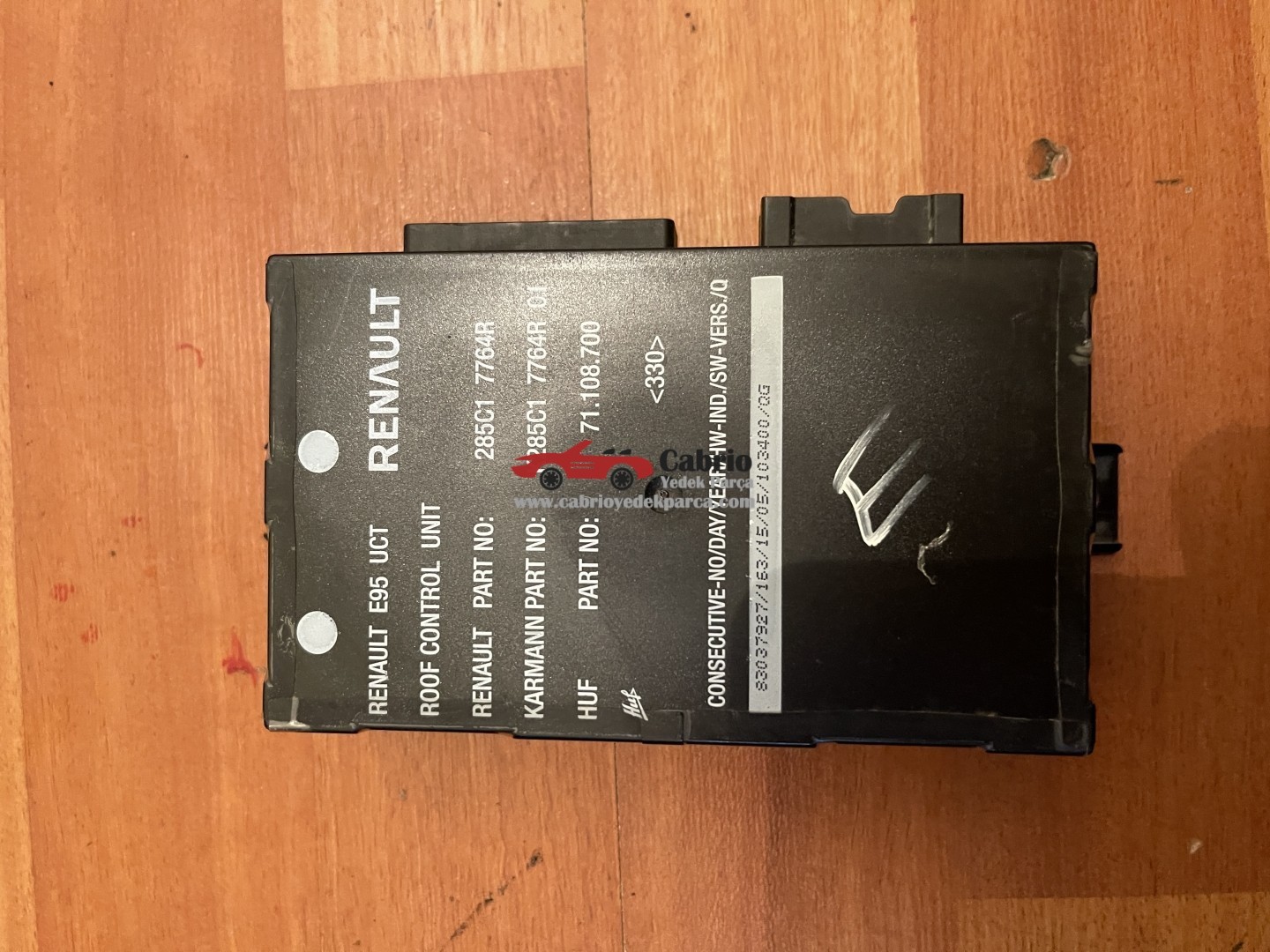 RENAULT MEGANE 3 CABİO UYUMLU TENTE BEYNİ ORJİNAL ÇIKMA TEMİZ