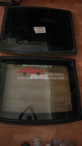 OPEL ASTRA H CABRİO TWİNTOP UYUMLU ORJİNAL ARKA CAM FİTİLLERİ ÜSTÜNDE ÇIKMA TEMİZ