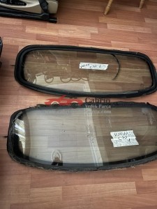 VOLVO C70 CABRİO UYUMLU ORJİNAL ARKA TENTE CAMI ÇIKMA TEMİZ