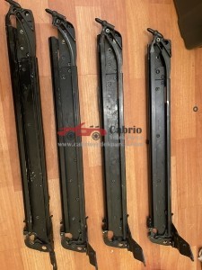 MİNİ COOPER R52 CABRİO UYUMLU SAĞ SOL TENTE ÖN KİLİT SAG SOL RAY SİSTEMİ ORJİNAL ÇIKMA TEMİZ