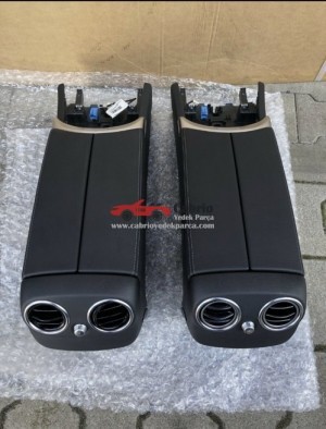 MERCEDES W205 C-KLASSE UYUMLU ORJİNAL ORTA KONSOL KOLÇAK KOL DAYAMA ÇIKMA TEMİZ MODELİ USB HAVA KANALARI ÜSTÜNDE