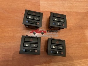 BMW E90 E92 E93 SERİLERİNE UYUMLU ORJİNAL DÖRTLÜ FLAŞÖR DTC DÜĞMESİ ÇIKMA TEMİZ