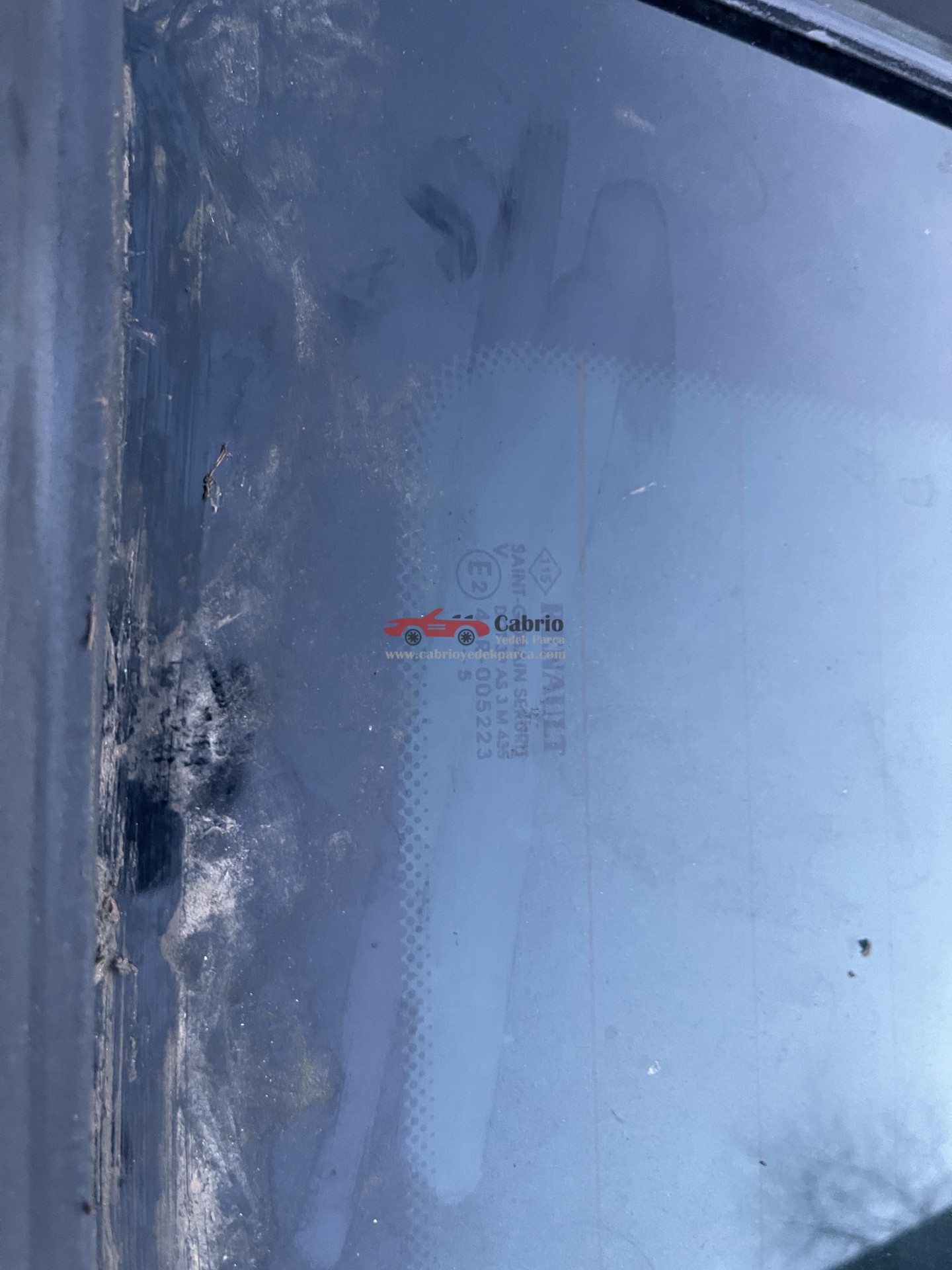 RENAULT MEGAN CC 2  CABRIO TENTE HARDTOP ARKA CAM ORJİNAL ÇIKMA TEMİZ