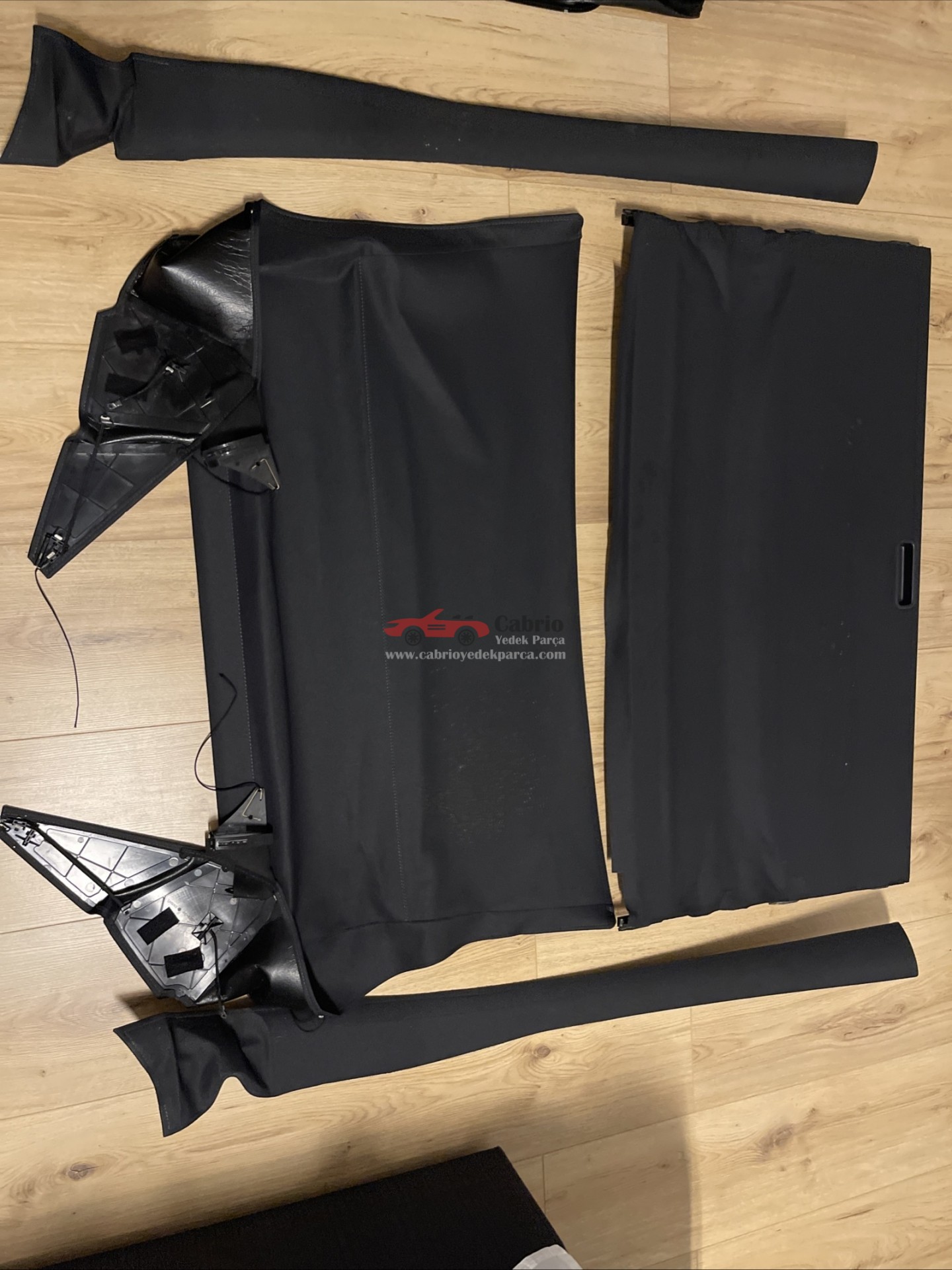 VOLKSWAGEN EOS CABRİO TENTE HARDTOP İÇ BEZ SET OLARAK ORJİNAL ÇIKMA TEMİZ 
