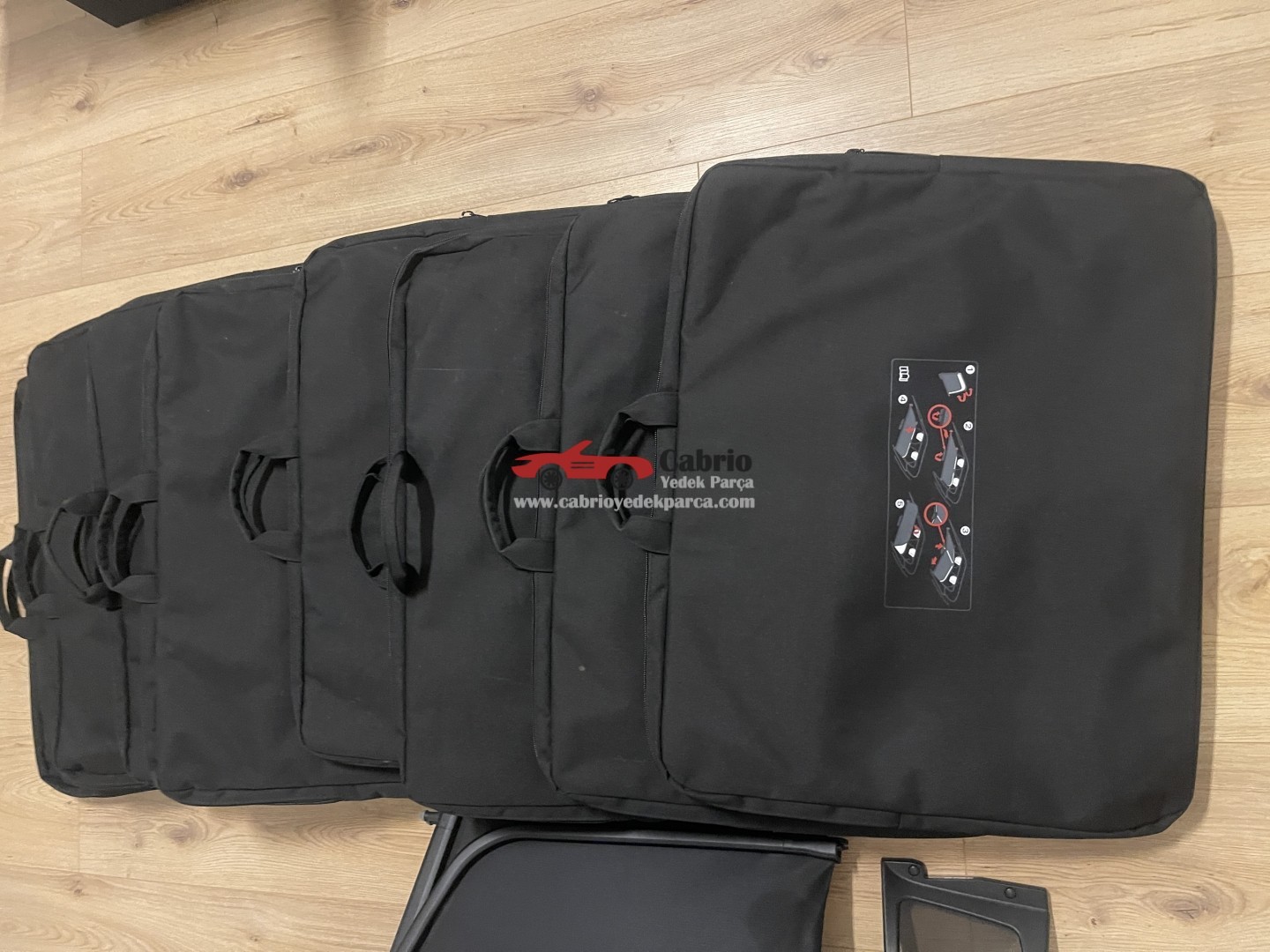 AUDİ A5 CABRİO 8W7862951 YENİ KASA UYUMLU SİNEKLİK RÜZGARLIK ORJİNAL ÇANTALI