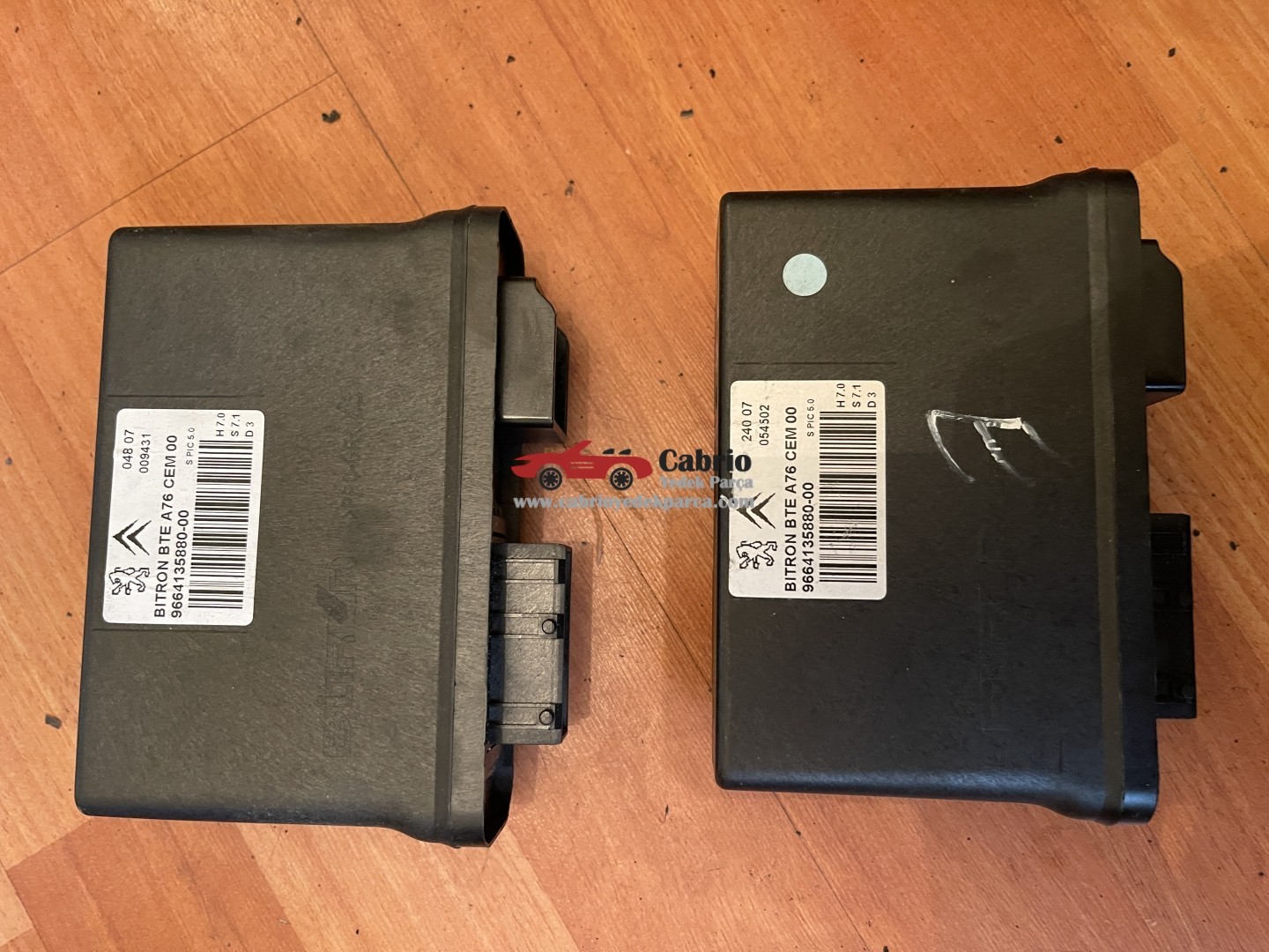 PEUGEOT 207CC CABRİO UYUMLU ORJİNAL TENTE HARDTOP BEYNİ ÇIKMA