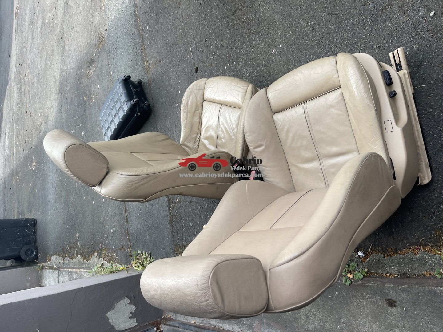 BMW E39 E38 UYUMLU ORJİNAL ELEKTRİKLİ BEJ RENGİNGE SAĞ SOL ISITMALI KOLTUK TEMİZ 