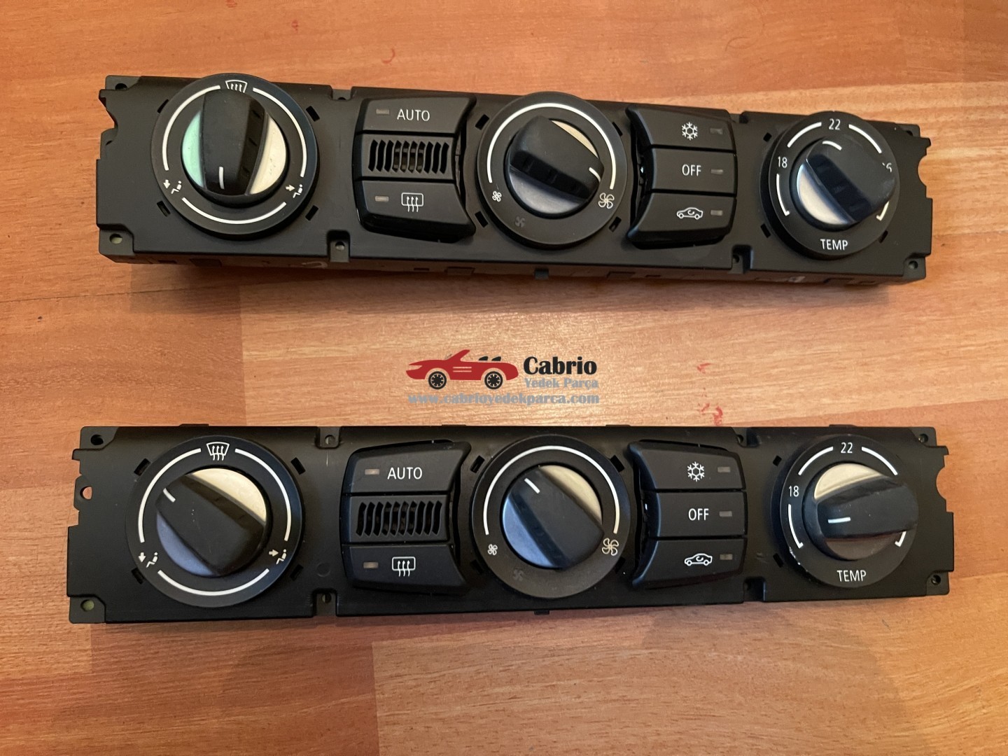 BMW E60 E63 E64 UYUMLU ORJİNAL KLİMA KALORİFER PANELİ ÇIKMA TEMİZ