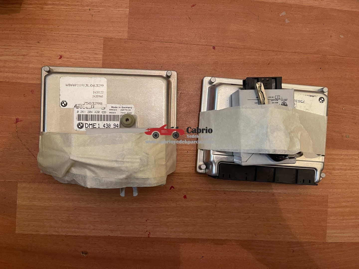 BMW MOTOR BEYNİ EWS E36 E46 Z3 M43 MOTORLARA UYUMLU BOSCH 0261204420 ORJİNAL SET OLARAK ÇIKMA TEMİZ 